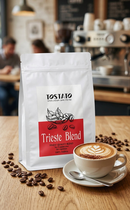 TOSTATO Trieste Blend - קפה 100% ערביקה