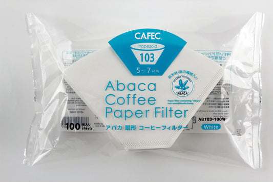 פברואר 2 - Cafec Abaca Trapezoid paper filter