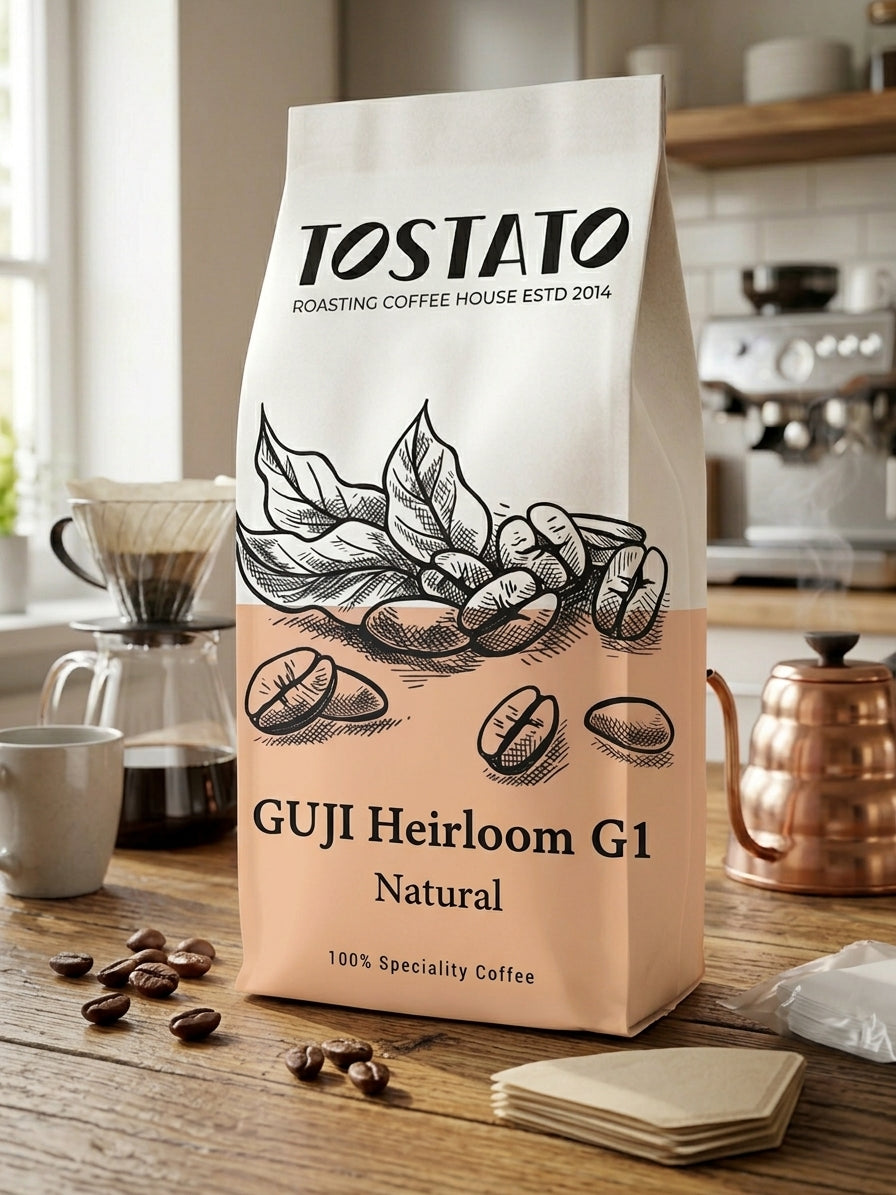 TOSTATO Ethiopia Guji Gold - קפה חד-זני Natural גראד 1