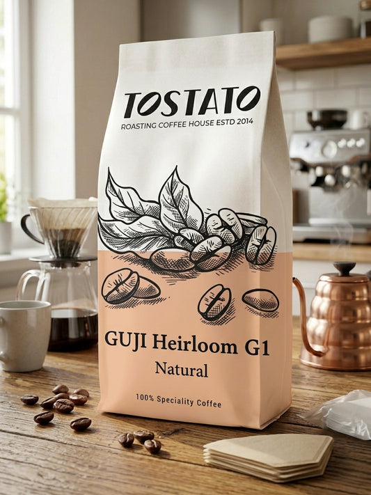 TOSTATO Ethiopia Guji Gold - קפה חד-זני Natural גראד 1